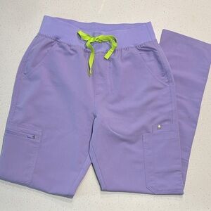 Figs Women's Lavender Scrub Pants